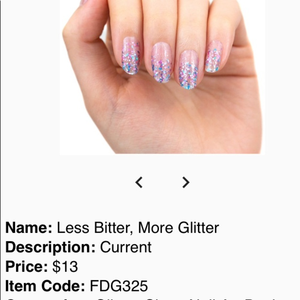One pair of new Color Street nails